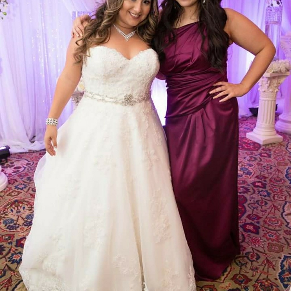 David's Bridal dress